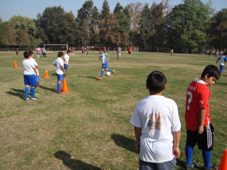 Entrenamiento División Infantiles Escuela de Fútbol